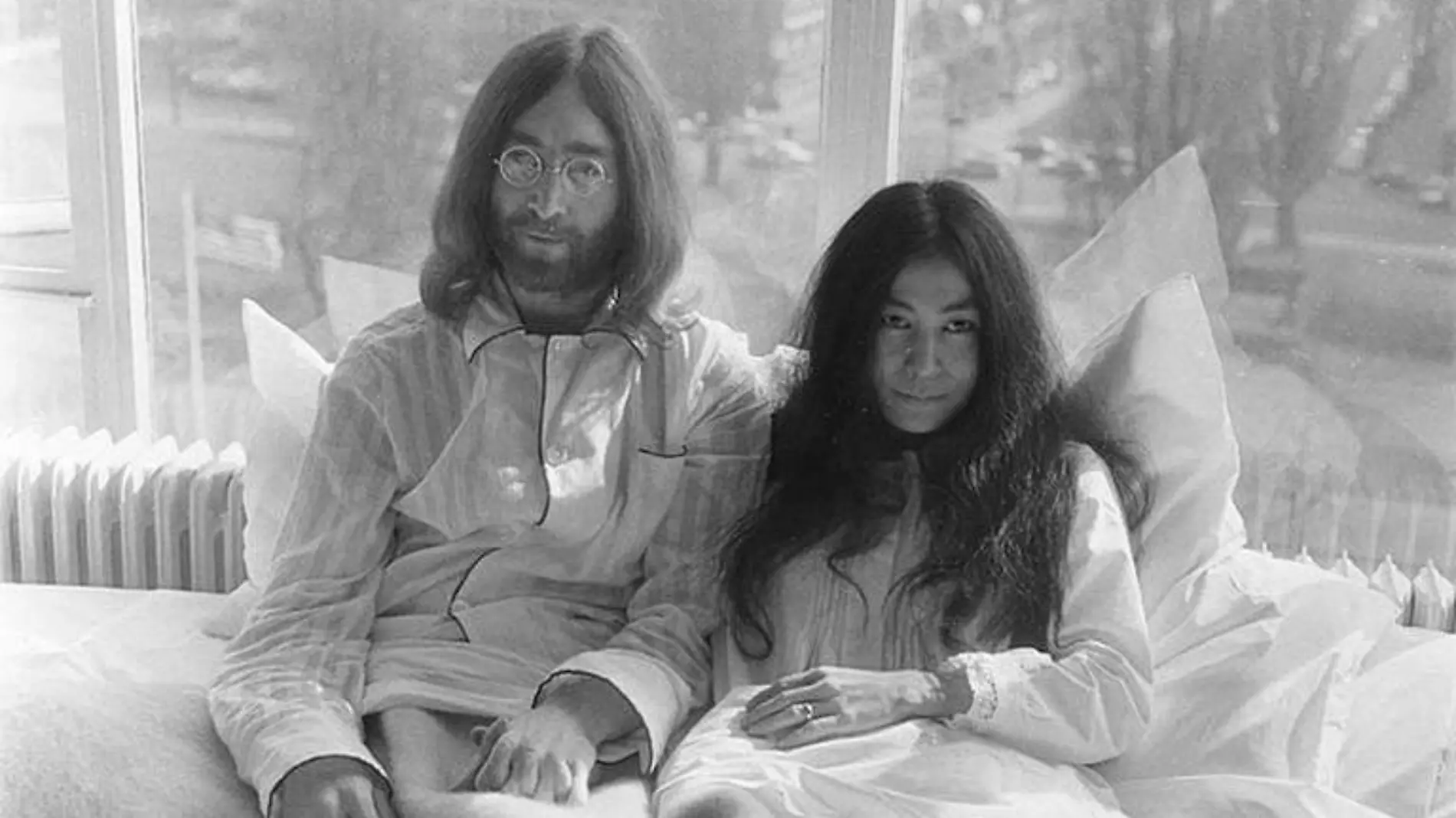 Yoko y John Amsterdam